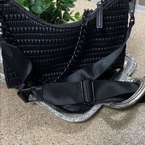Aldo Black Quilted Shoulder Bag